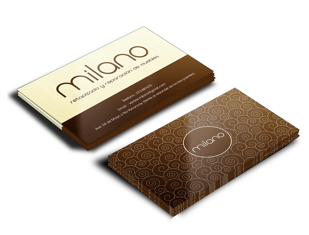 Milano Business Card Design