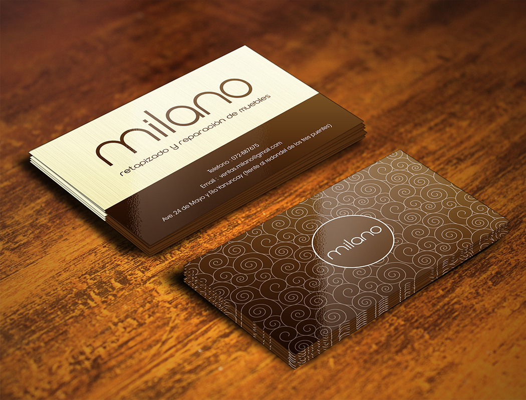 Milano Business Card Design